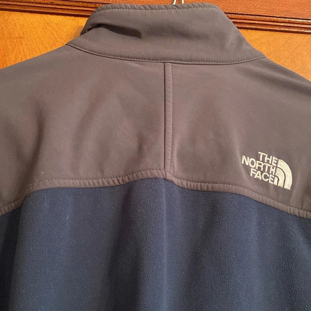 The North Face Small Zippered Jacket W22 L25 Blue Fleece Top - Picture 9 of 13